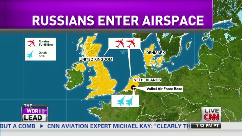 NATO Planes Chase Out Russian Bombers | CNN