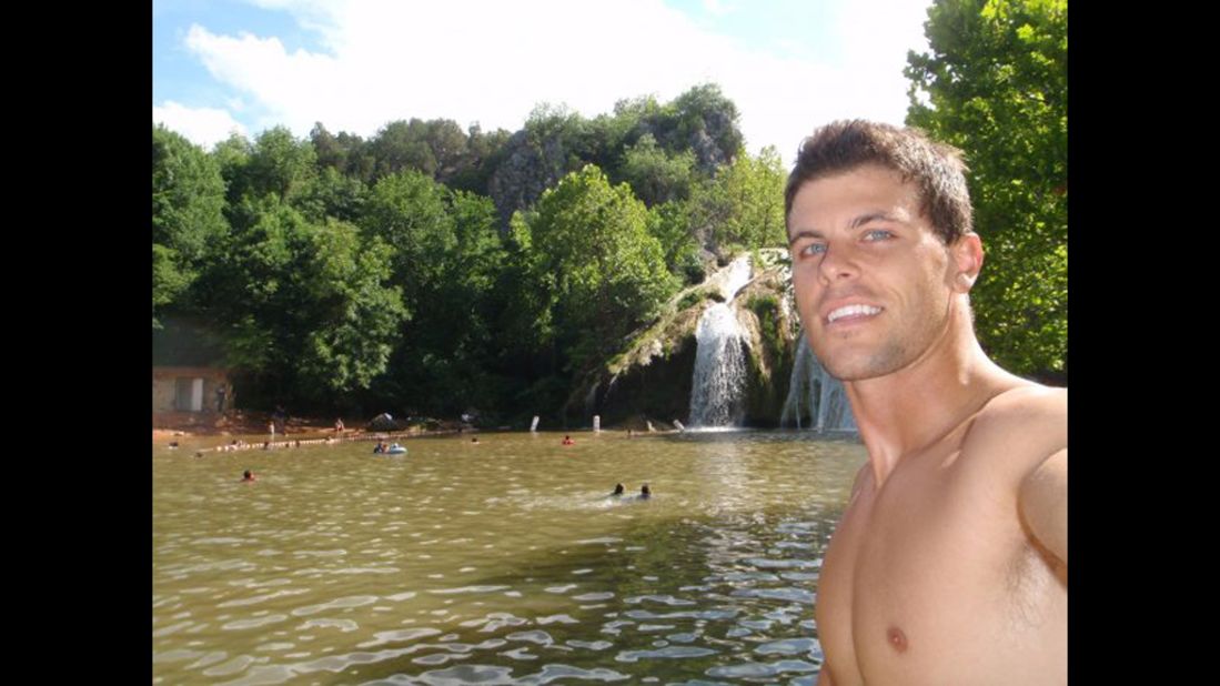 <a href="http://www.cnn.com/2014/04/24/showbiz/bachelorette-contestant-killed/" target="_blank">Eric Hill</a>, who was a contestant on "The Bachelorette," died in April 2014 from injuries suffered in a paragliding accident. Hill is seen here in a photo taken from his Facebook page. He was 31. 