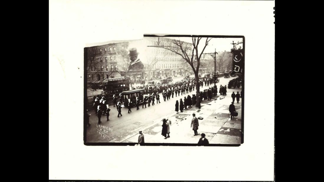 He documented life during and beyond the famed Harlem Renaissance of the 1920s. This is a funeral procession in 1925.