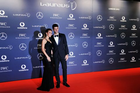 Novak Djokovic and his girlfriend Jelena Ristic are expecting their first child.