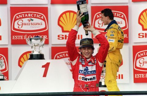 Senna is widely recognized as one of the sport's greatest ever drivers, having claimed 41 grand prix wins and 80 podium finishes during a 10-year F1 career. 