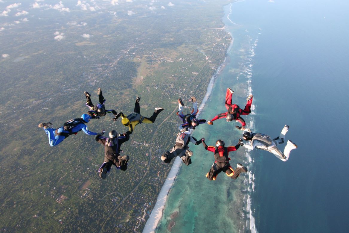 Skydive Diani and Kenya Skydivers offer exhilarating free falls over the Indian Ocean coast and East African bush. 