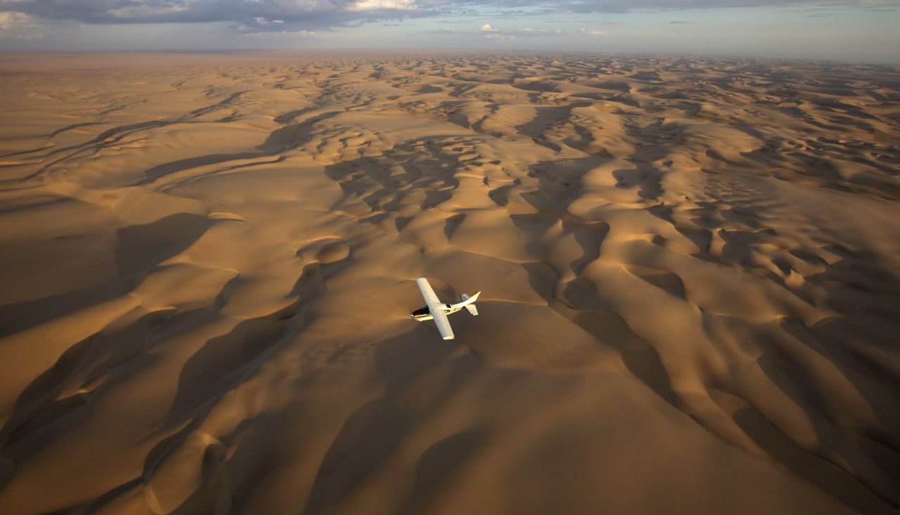 <strong>NATURE -- Kalahari Desert, Botswana:</strong> Private flying safaris, run by operators such as African Profile Safaris, are one way to see this extraordinary landscape. 