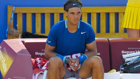 Rafael Nadal comes to terms with defeat in Barcelona as his 41-match winning streak ends