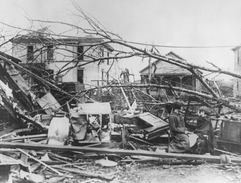 <strong>1.</strong>The "Tri-State Tornado," which killed 695 people and injured 2,027, was the deadliest tornado in U.S. history, according to the National Oceanic and Atmospheric Administration. The tornado traveled more than 300 miles through Missouri, Illinois and Indiana on March 18, 1925, and was rated an F5, the most powerful under old Fujita scale (winds of 260-plus mph). 
