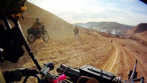 Ex-Marine special forces operator Michael Golembesky describes how troops used dirt bikes to fight Taliban in Afghanistan.