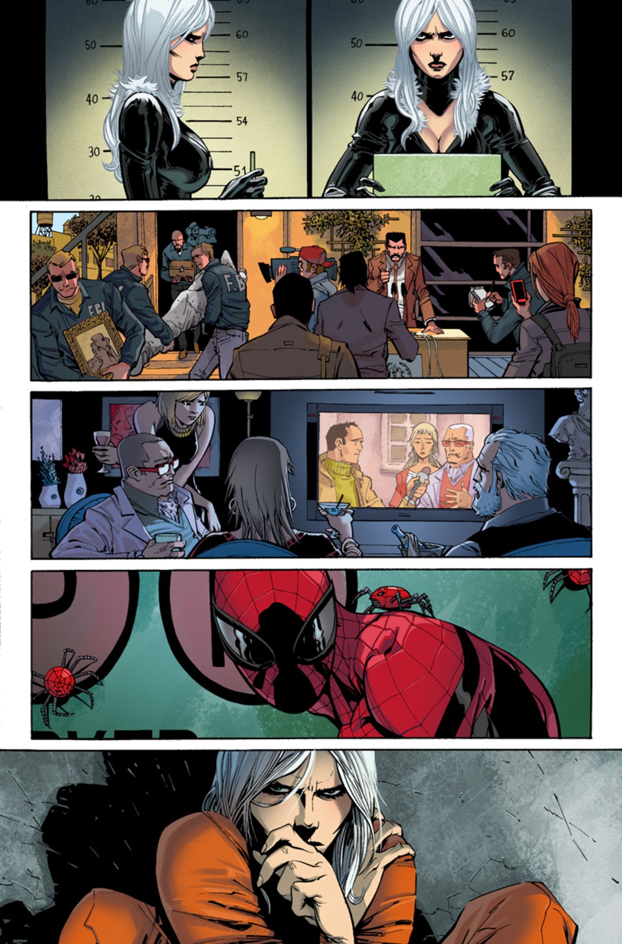Another frame from "Amazing Spider-Man" #1.