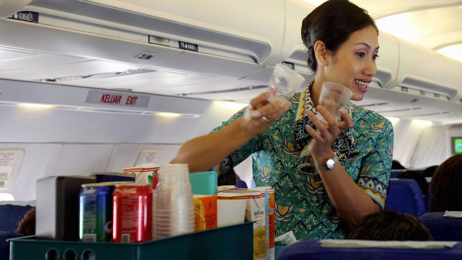 Umami-rich foods fare best in flight. Another tomato juice, sir?
