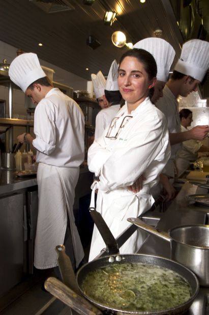 8. Fourth generation chef Elena Arzak cooks at her father Juan Mari Arzak's eponymous Arzak in San Sebastian. It takes the eighth highest spot for the second year in a row.