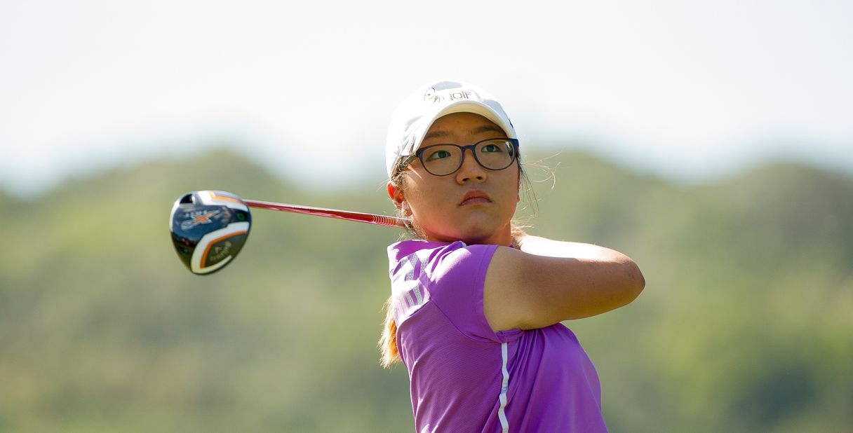 Golf's golden girl climbed to a world ranking of No. 1 when she was only 17 -- four years younger than Tiger Woods when he claimed the top spot for the first time.