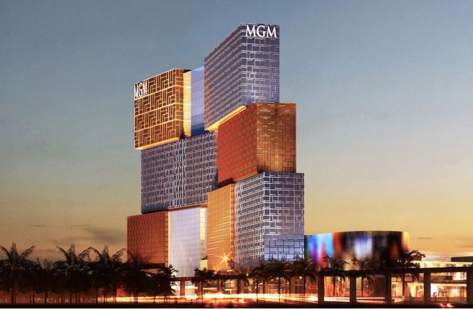 <strong>MGM Cotai, MacauArchitect: </strong>Kohn Pedersen Fox<br /><strong>Status: </strong>Opened in 2016<br /><strong>Rooms: </strong>1,600<br /><strong>Fast fact: </strong>MGM Cotai will feature 500 gambling tables and 2,500 slot machines. It will also include the ultra-luxurious and invitation-only resort villas, "The Mansion," same as the MGM Grand in Las Vegas. <br /><a href="index.php?page=&url=http%3A%2F%2Fc585941.r41.cf2.rackcdn.com%2FPress_Release_Celebrating_a_New_Beginning_MGM_COTAI.pdf" target="_blank" target="_blank"><em>MGM Cotai</em></a><em>, Cotai Strip, Macau</em>