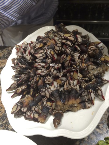 The rare delicacy of percebes (goose barnacles) at Goiz Barci are worth seeking out.