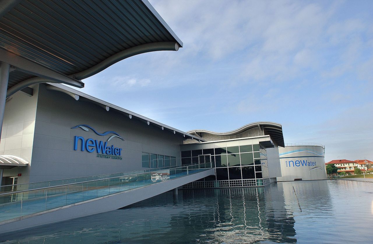NEWater meets up to 30% of Singapore's water needs. There are plans to triple the current capacity by 2060.
