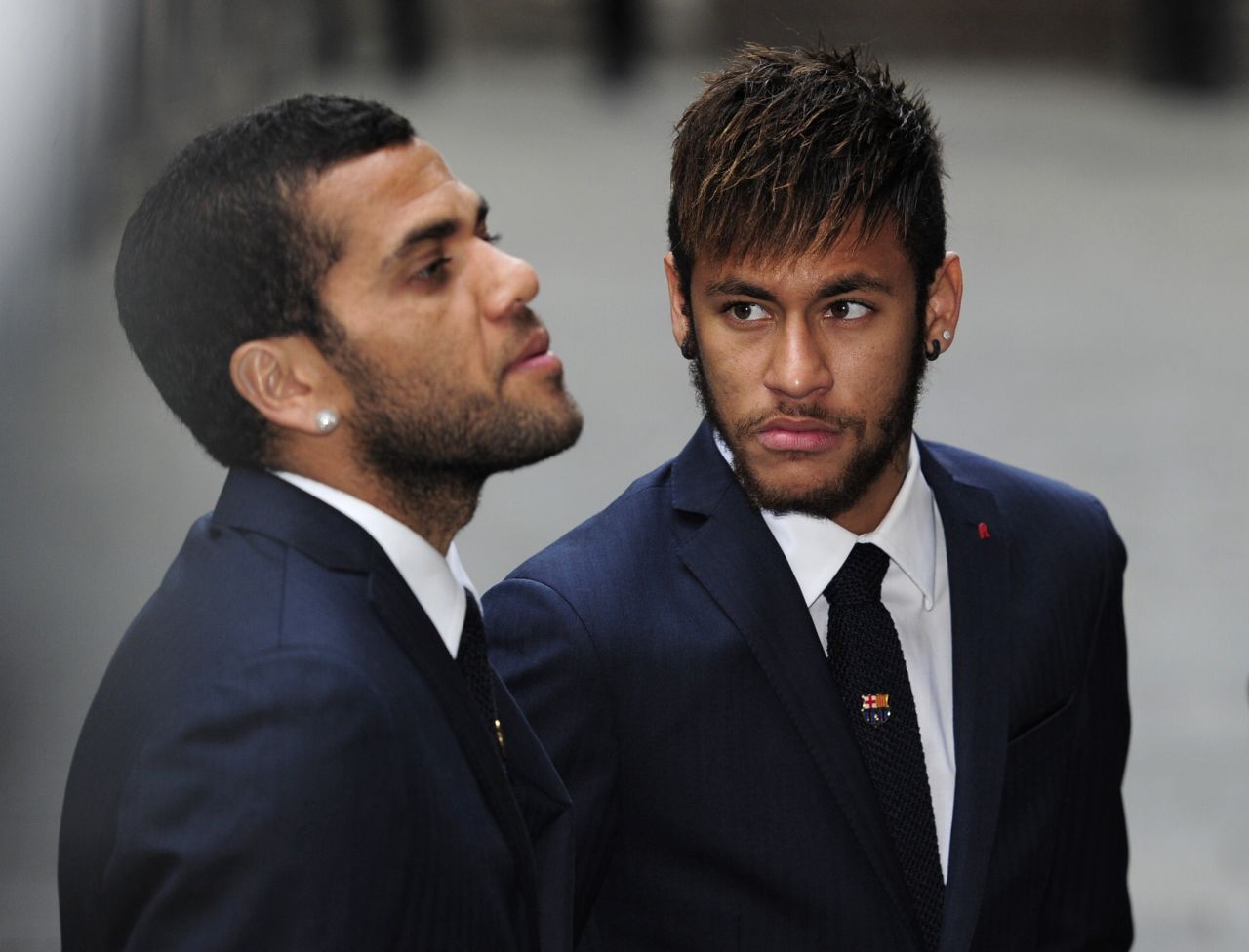 Alves' Barcelona teammate Neymar started a social network campaign in support of his compatriot, which has been backed by a number of high-profile footballers.