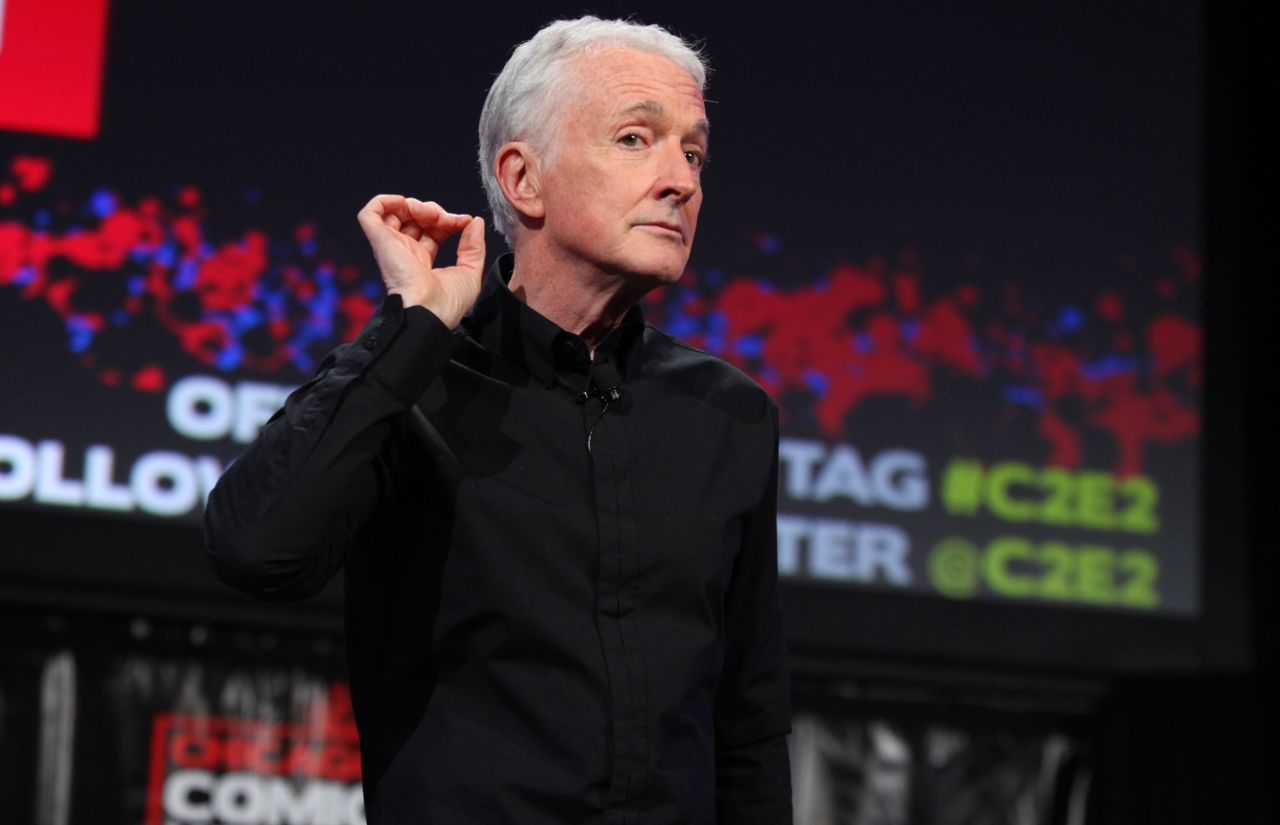 We can't be the only ones who are supremely relieved to see that Anthony Daniels, the voice of C-3PO, will be back in action.