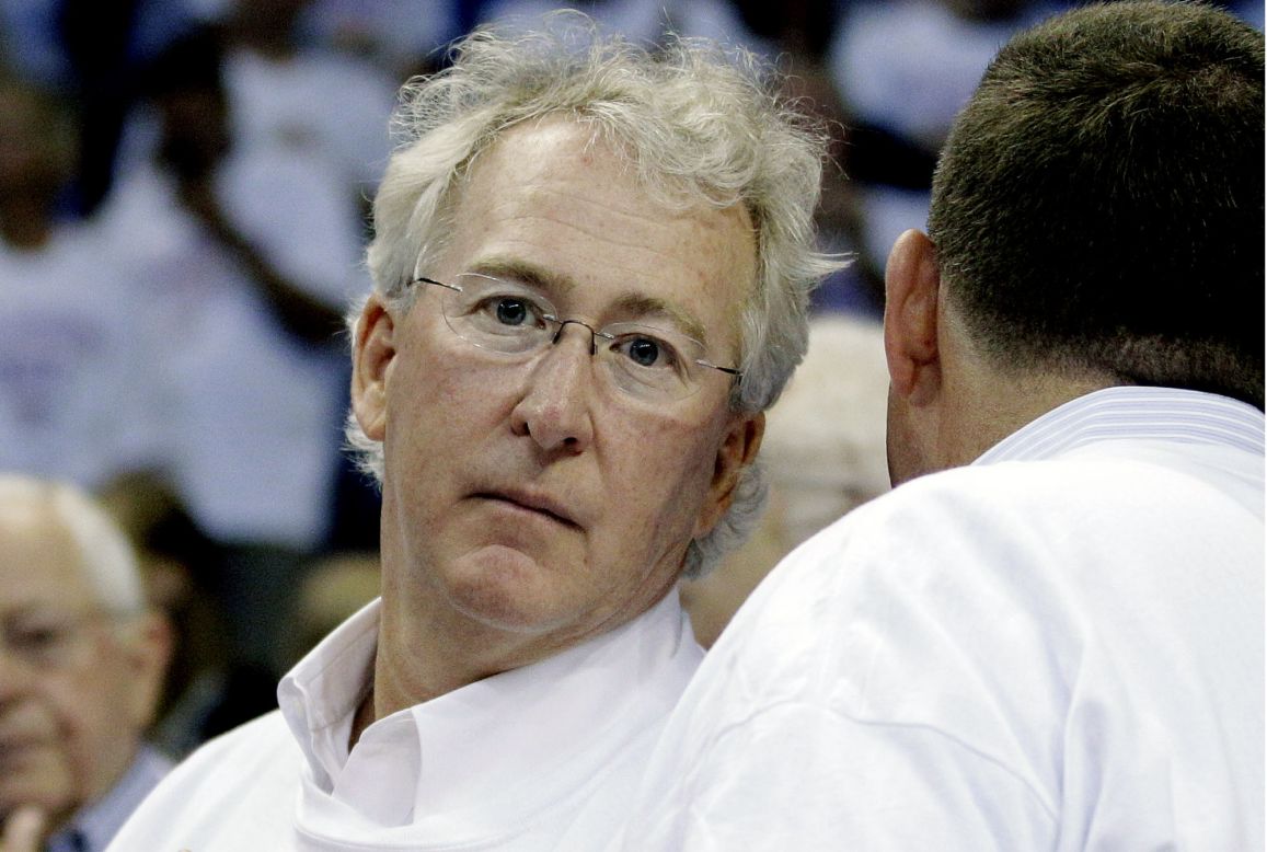 The NBA slapped Aubrey McClendon, partial owner of the Oklahoma City Thunder, with a $250,000 fine in 2007 after he told an Oklahoma newspaper that he hoped to move the team, then known as the Seattle SuperSonics, to Oklahoma.