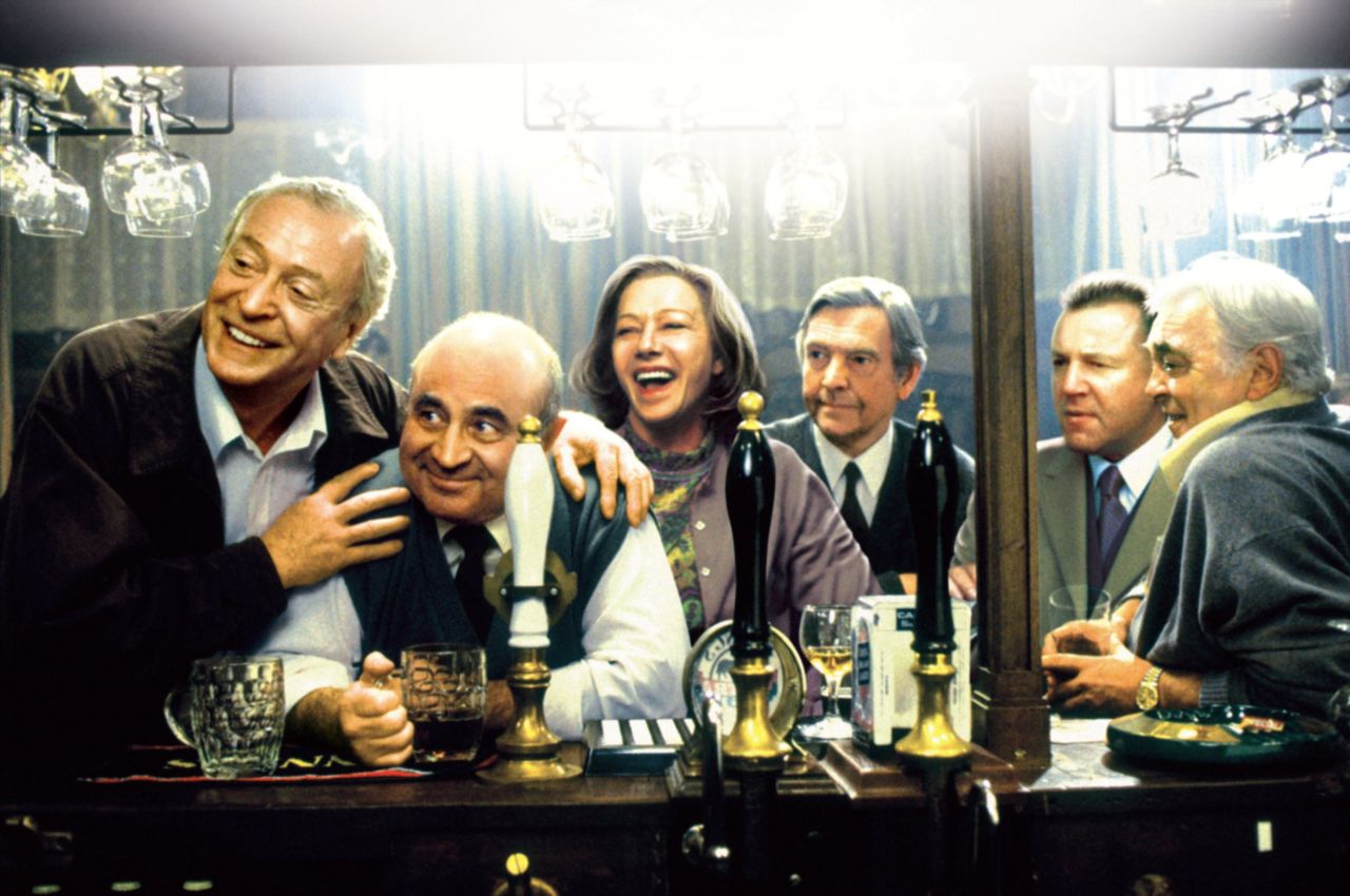 In 2001's<strong> "Last Orders,"</strong> the actor was part of a terrific cast -- from left, Michael Caine, Hoskins, Helen Mirren, Tom Courtenay, Ray Winstone and David Hemmings -- in a film about friends who gather to honor the last wishes of Caine's character. 