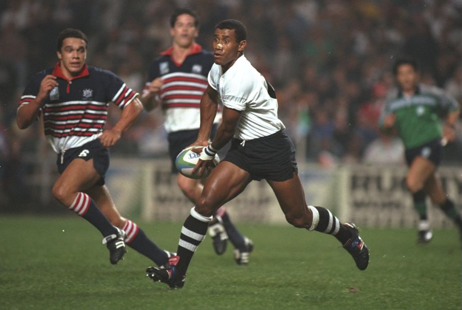 As well as sevens success, Serevi also represented Fiji at three Rugby World Cups -- in 1991, 1999 and 2003.