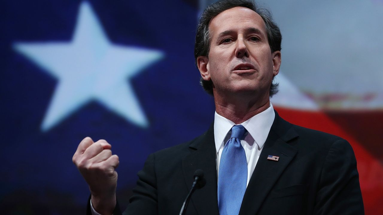 Former GOP Sen. Rick Santorum is doing a lot political work away from public view.
