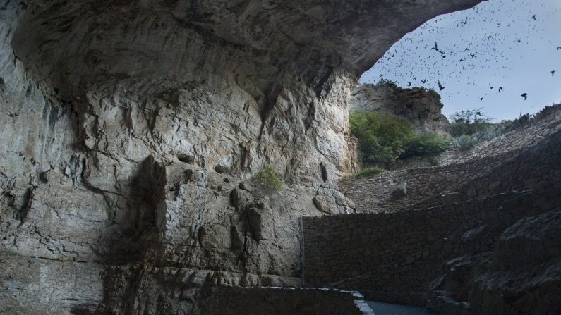 Thousands of bats swarm out of the cave mouth each evening at sunset in Carlsbad Caverns National Park in New Mexico to hunt for bugs for food. (If you're an early riser, they return to the caves in the pre-dawn hours). The best flights to see usually <a href="index.php?page=&url=http%3A%2F%2Fwww.nps.gov%2Fcave%2Fplanyourvisit%2Fbat_flight_program.htm" target="_blank" target="_blank">occur in July and August</a>. 