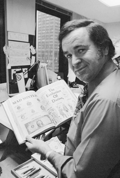<a href="http://www.cnn.com/2014/04/30/showbiz/mad-magazine-editor-dies/index.html">Al Feldstein</a>, who guided Mad magazine for almost three decades as its editor, died on April 29, according to a Montana funeral home. He was 88.
