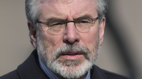 Irish politician Gerry Adams was criticized for his use of the  racial epithet.