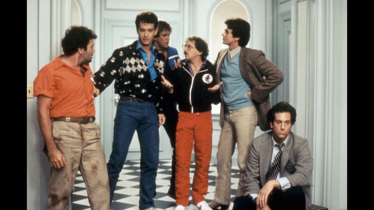 <strong>"Bachelor Party":</strong> In this 1984 flick, Tom Hanks plays a good-guy bachelor taken aback when his friends throw him the debauched evening of a lifetime -- complete with some very adult entertainment.