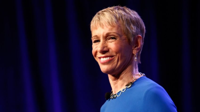 Barbara Corcoran speaks on stage at NAPW 2014 Conference on April 25, 2014 in New York City.