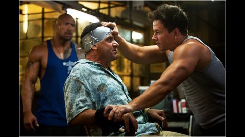 <strong>"Pain and Gain"</strong> (2013) --  Crime, comedy and weightlifting come together in this based-on-a-real-life story about a kidnapping gone awry starring Mark Wahlberg, Dwayne "The Rock" Johnson and Anthony Mackie.  Michael Bay directs. (Netflix and Amazon) 