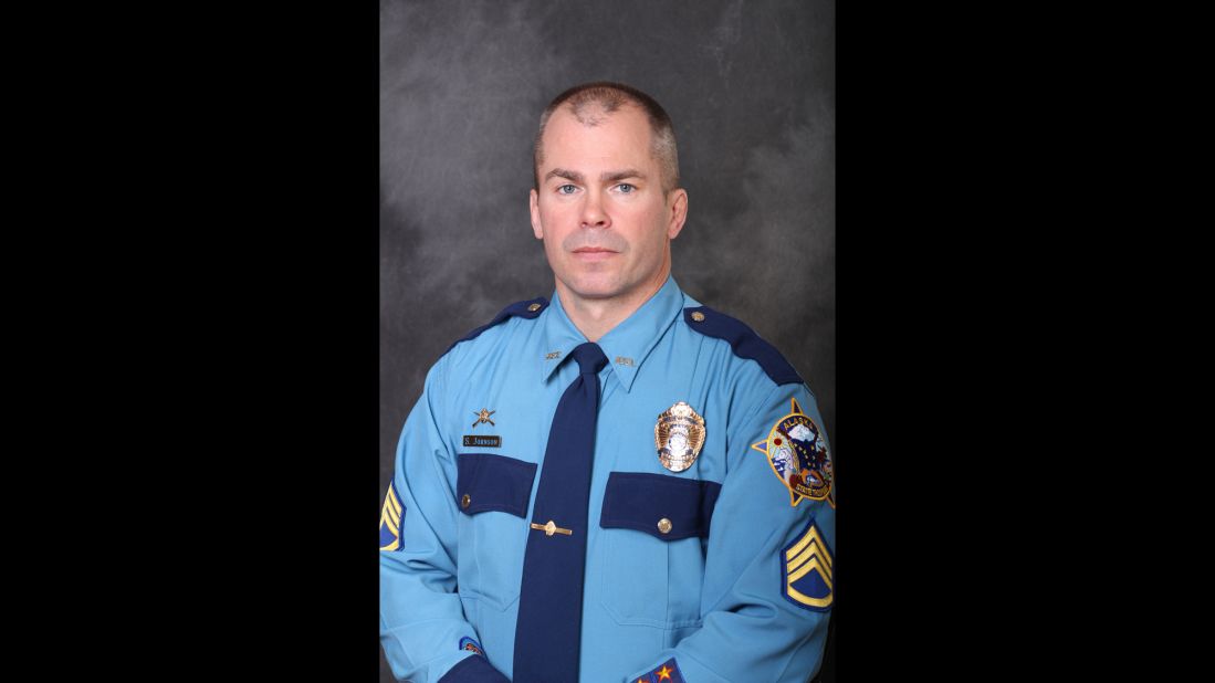 Sgt. Patrick Johnson was one of two Alaska state troopers who were shot and killed Thursday, May 1, in the remote village of Tanana, Alaska. Johnson and the other victim, Trooper Gabriel Rich, had previously appeared on the National Geographic Channel program "Alaska State Troopers," the channel said.