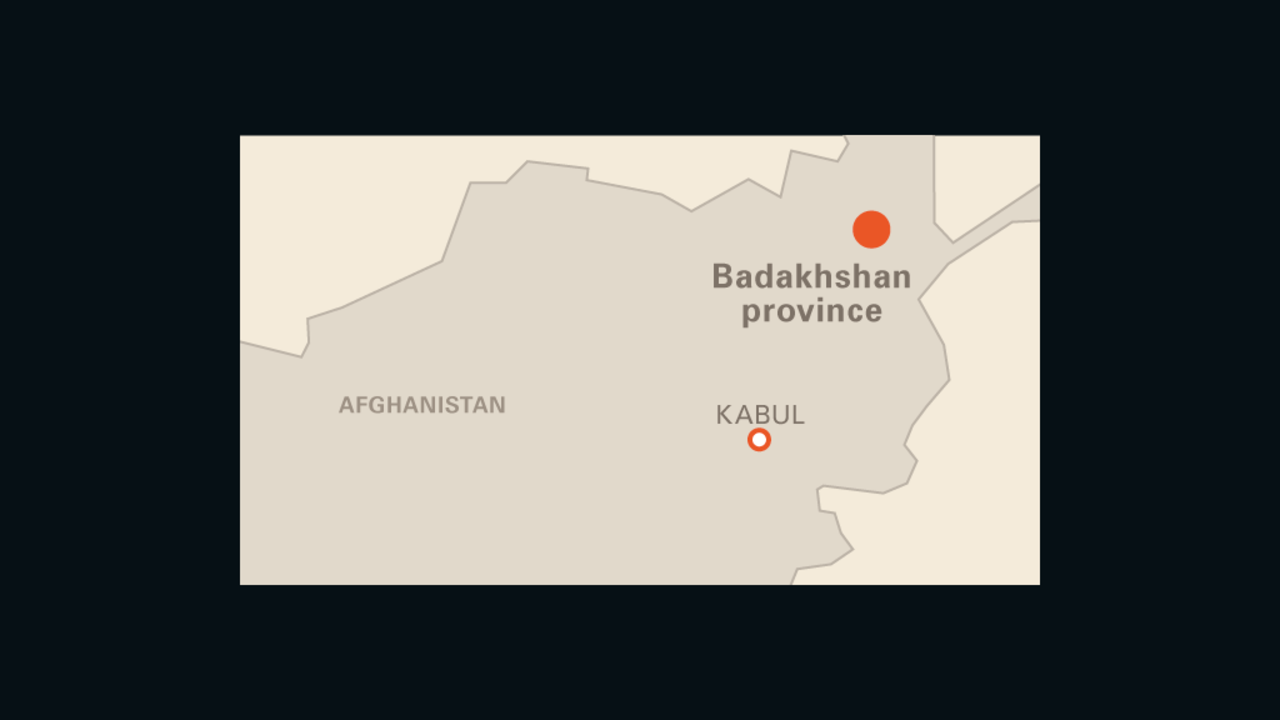 Afghanistan landslide story top