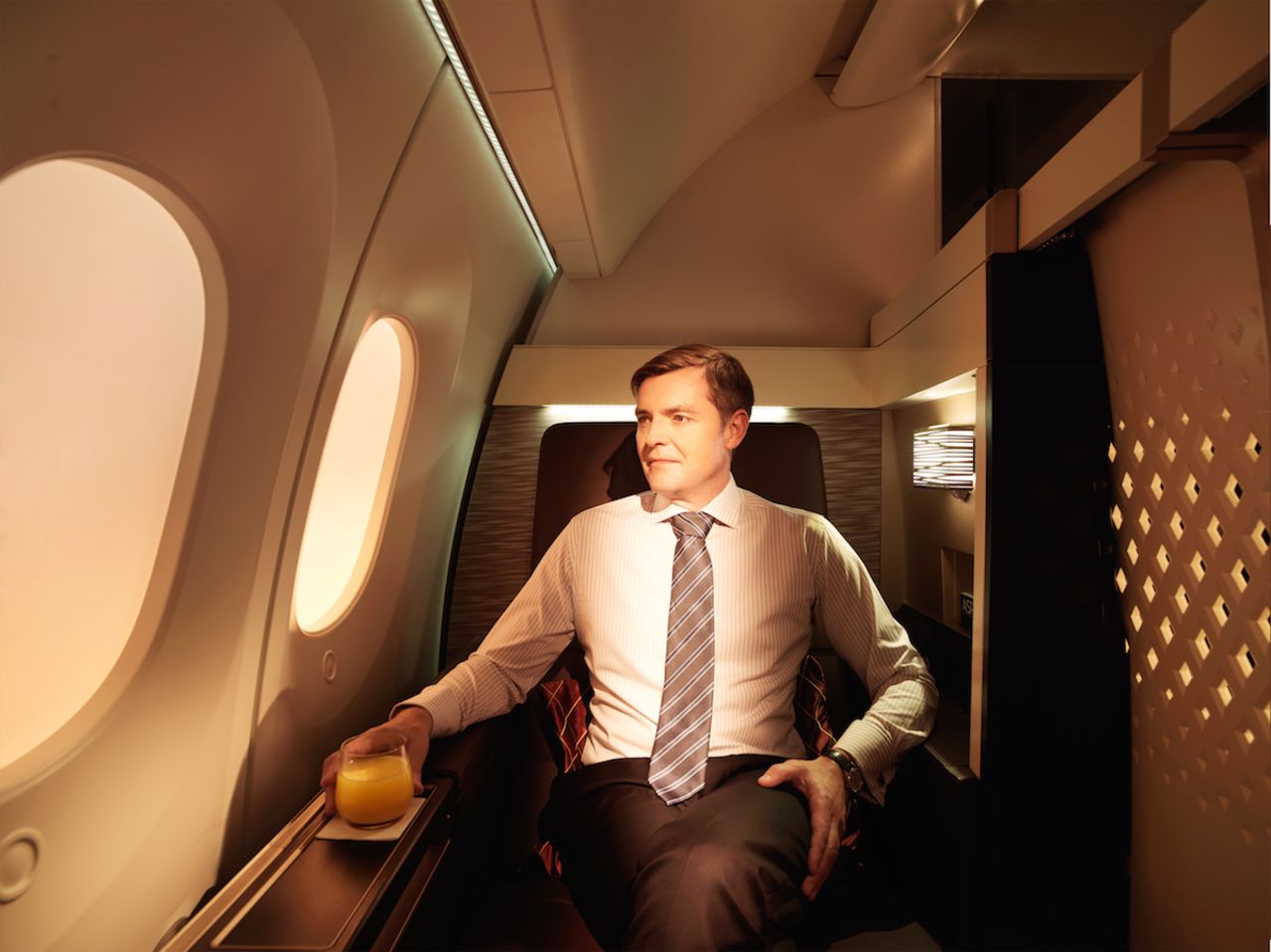 On its upgraded Boeing 787s, Etihad Airways will offer eight enhanced First Suites, with minibars and 26-inch-wide seats that convert to flat beds. Though few would scoff at one of these seats, private inflight suites aren't a new concept. Airlines such as rival Emirates offer similar first-class amenities. 
