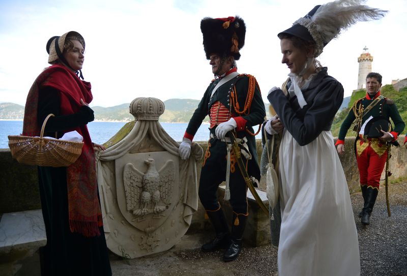 Italian Island Of Elba Marks 200th Anniversary Of Napoleon S Exile CNN   140506105432 Napoleon Elba Emblem 