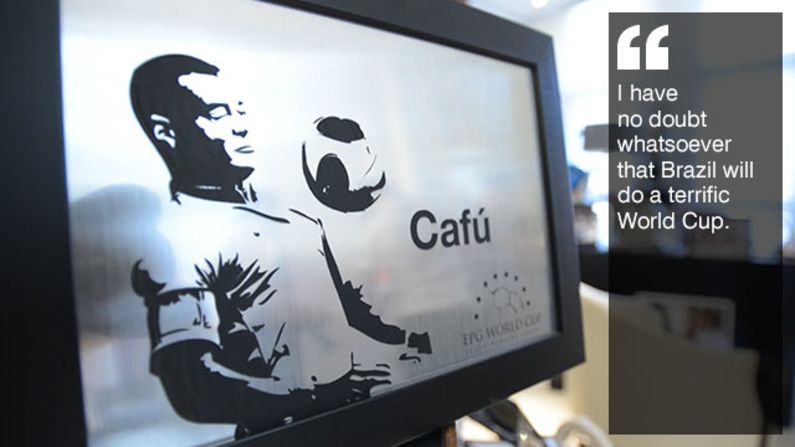 Cafu human to hero computer screen