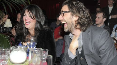 Lewinsky and literary agent Luke Janklow attend a benefit for the American Cancer Society in 2011.
