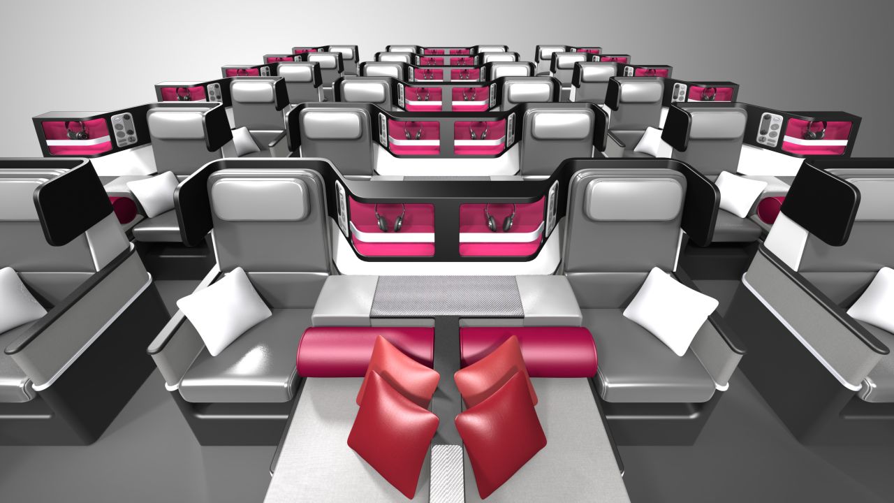 Paperclip Design Limited won a Crystal Cabin Award for its Caterpillar Convertible seat. It can be configured as a roomy Premium Economy seat or converted into a Business Class seat with a lie-flat bed and direct aisle access.