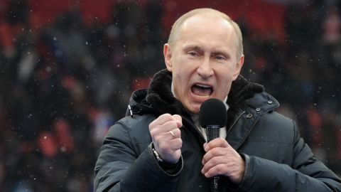 File photo: Russian President Vladimir Putin signed off on a new law that bans swearing at arts, cultural and entertainment events in the country.
