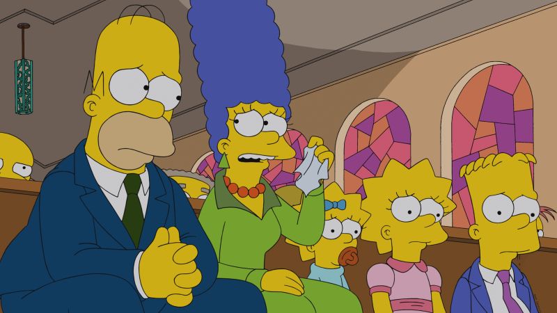 Doh Homer And Marge Split On ‘the Simpsons Cnn 2457