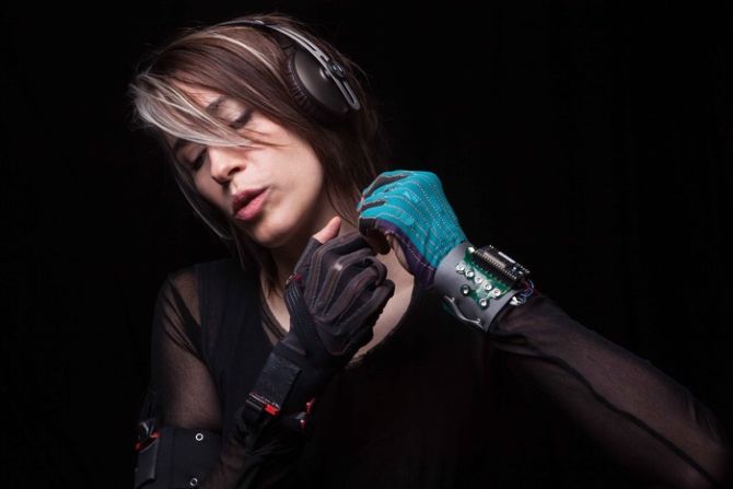 Singer-songwriter Imogen Heap has <a  target="_blank" target="_blank">performed ethereal versions of her tracks</a>, playing an instrument of her own creation -- housed in<a  target="_blank" target="_blank"> a glove</a>. "I wanted to be able to play the computer as expressively as I can play the piano," she says.