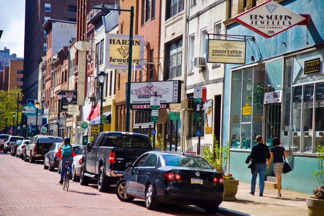 South Philly's Jewelers' Row should look familiar to fans of "Silver Linings Playbook."