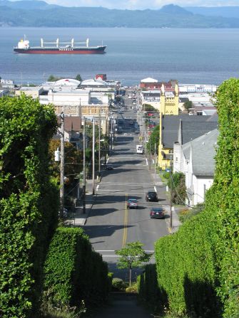 Hear a tape rewinding, the sound of the white noise? Thanks to "The Ring 2," the picturesque city of Astoria, Oregon, feels a little bit creepier.