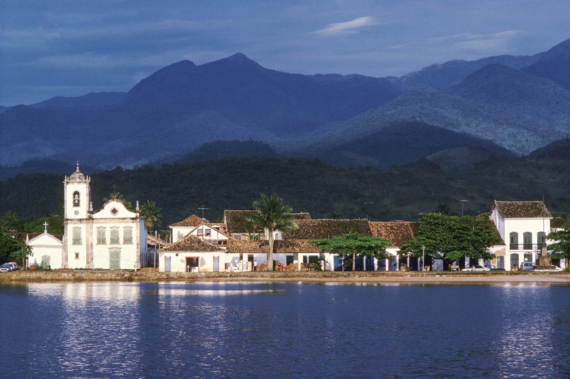 Paraty is known for its well preserved colonial architecture. 