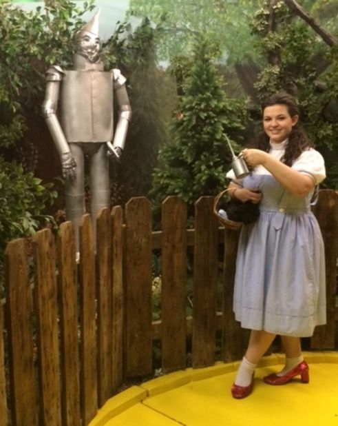 You can follow ruby-slippered Dorothy guides along a yellow brick road at Dorothy's House & the Land of Oz in Liberal, Kansas. Never mind that the entire movie was filmed indoors at MGM Studios in Culver City, California.