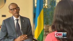 Rwandan President Paul Kagame