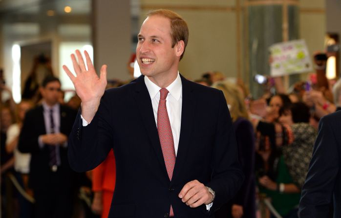 William is holding steady at No. 5 for the third year in a row, despite getting a royal boost from the Duke of Cambridge, Prince William. 