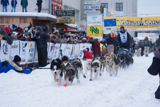 Winter brings extreme cold to Fairbanks. But also snow machining, ice fishing, snow biking and dog mushing.