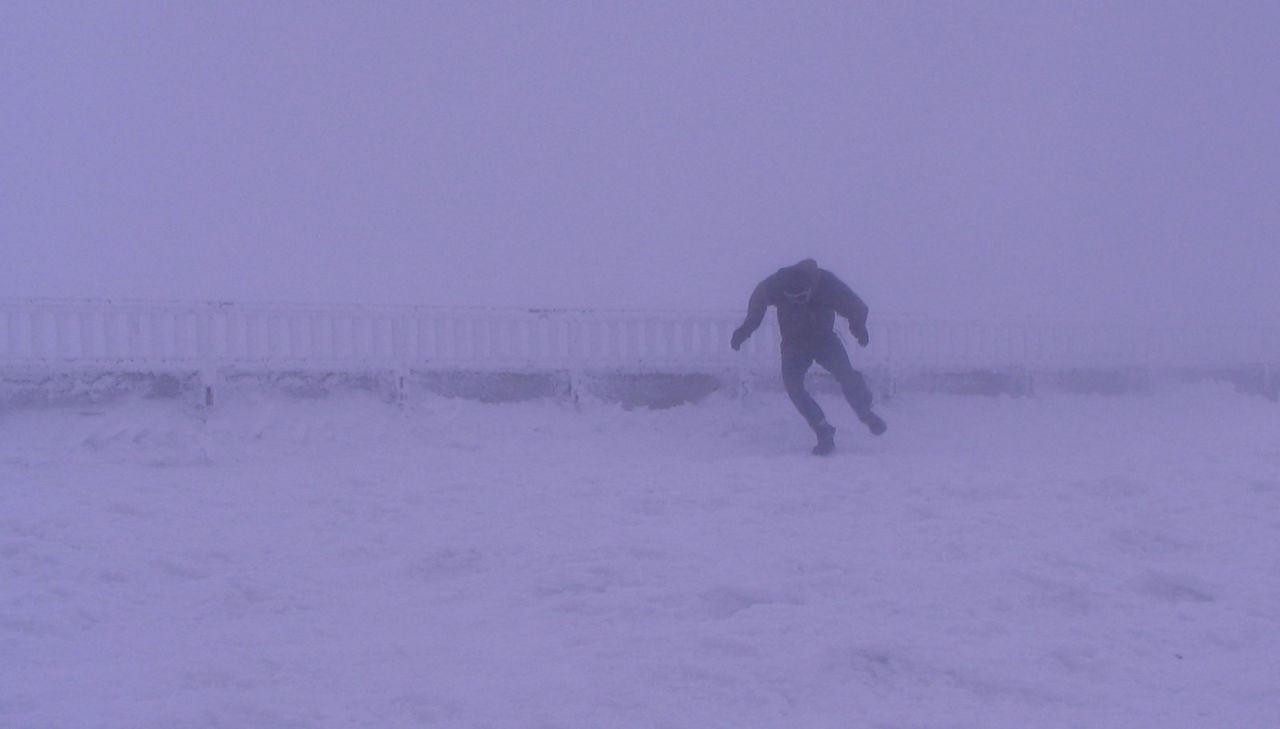 Winds exceed hurricane force on at least 100 days a year on New Hampshire's Mount Washington.