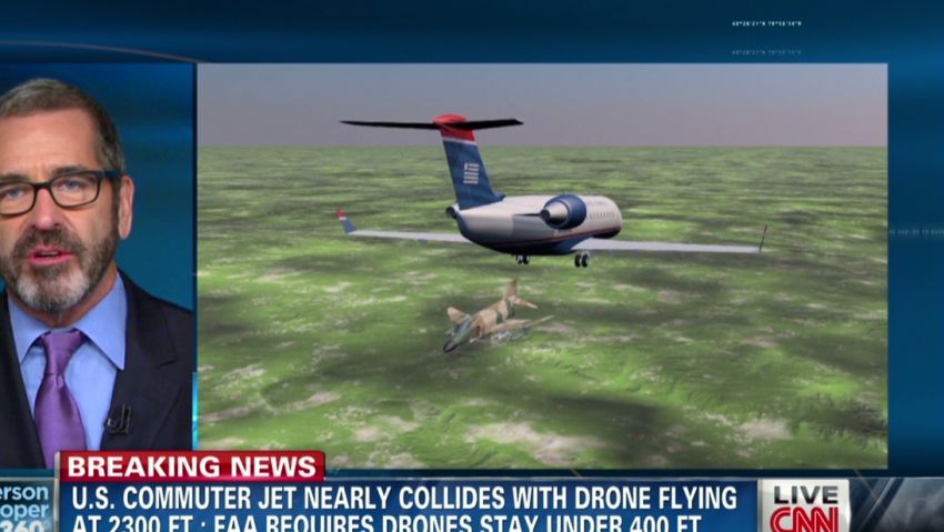 Airliner’s near miss with a drone | CNN