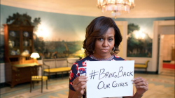 Michelle Obama #bringbackourgirls