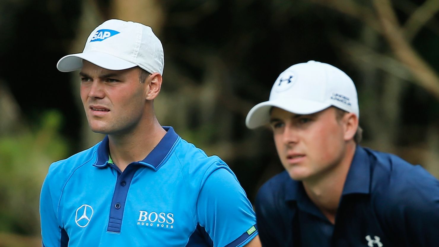 Martin Kaymer and Jordan Spieth are locked together at the top of the leaderboard going into the final round of the Players Championship.